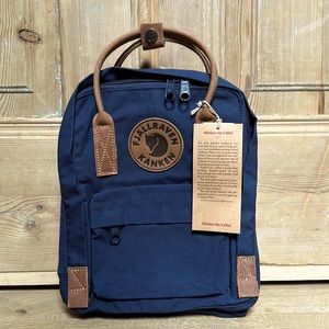 NWT Navy Blue Fjallraven No 2 Mini backpack